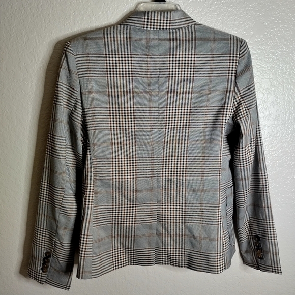 Steve Madden Talkshow Host Plaid Print Blazer sz S - Picture 8 of 9